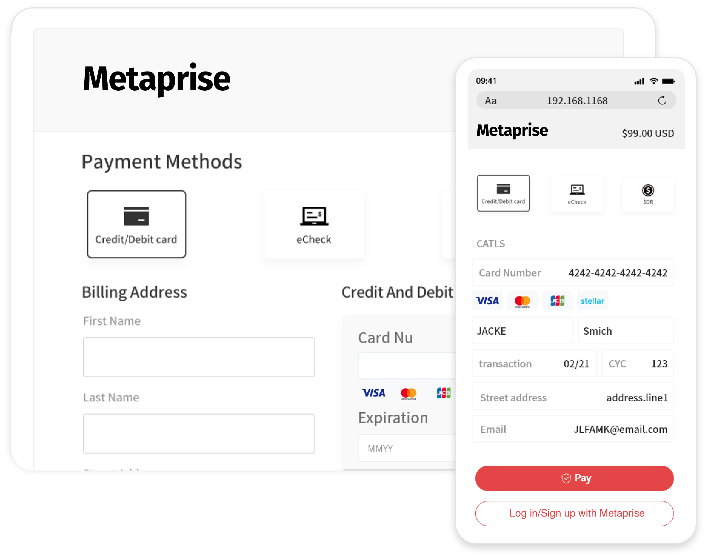 AP/AR Invoicing and multiple payment options